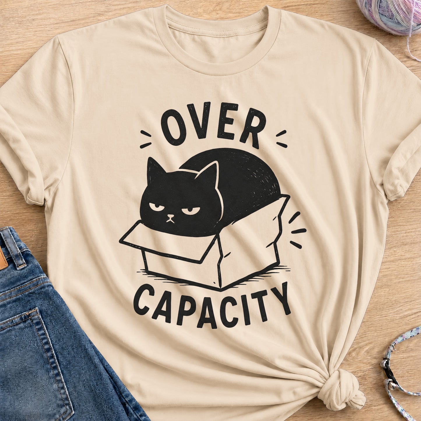 Over Capacity T-Shirt — Sand