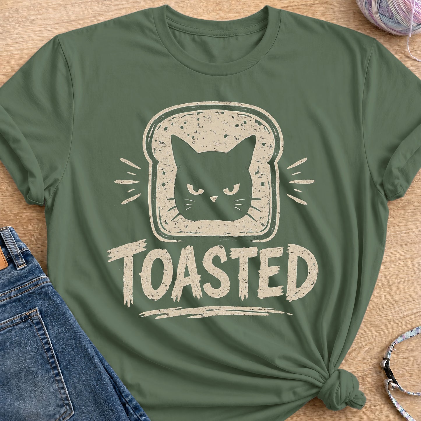 Toasted T-Shirt — Military Green