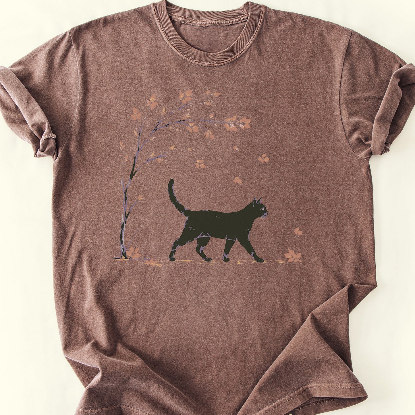 Autumn Stroll T-Shirt — Espresso