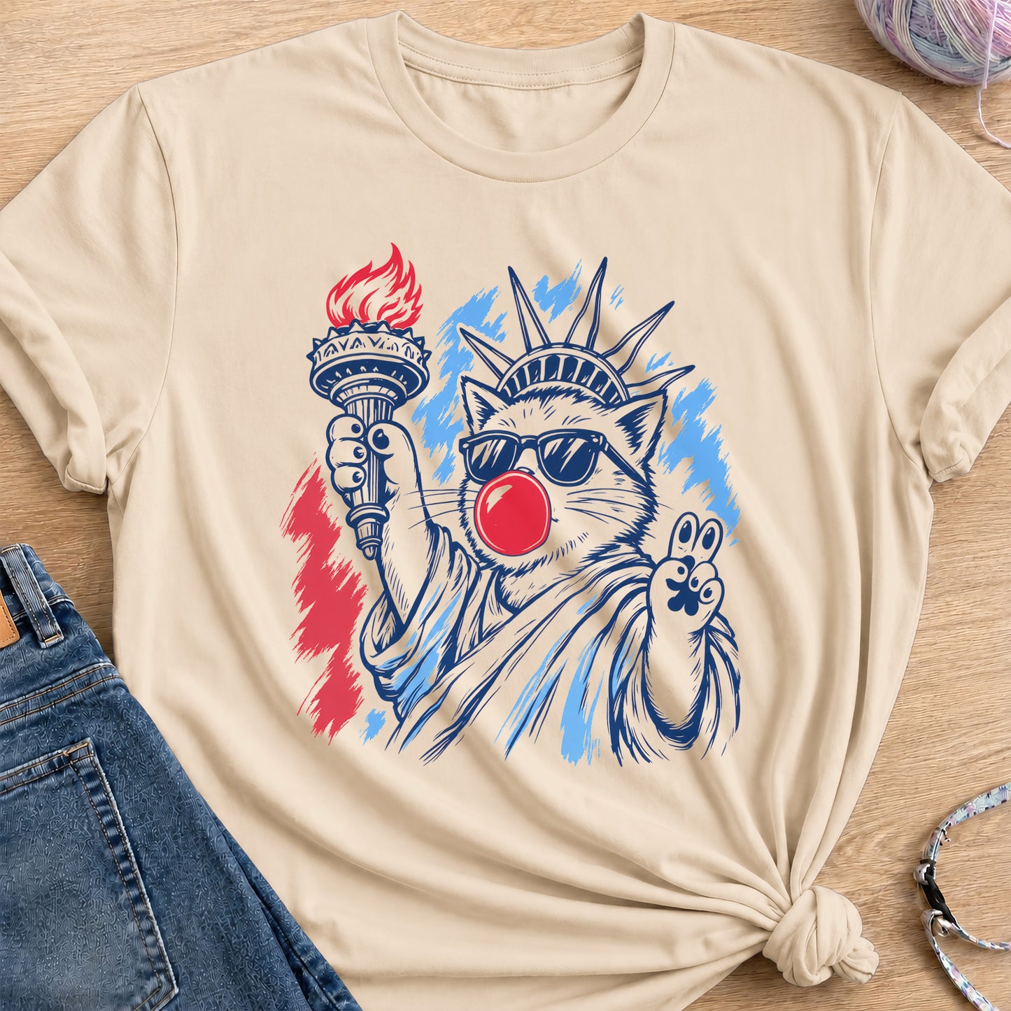 Freedom T-Shirt — Sand