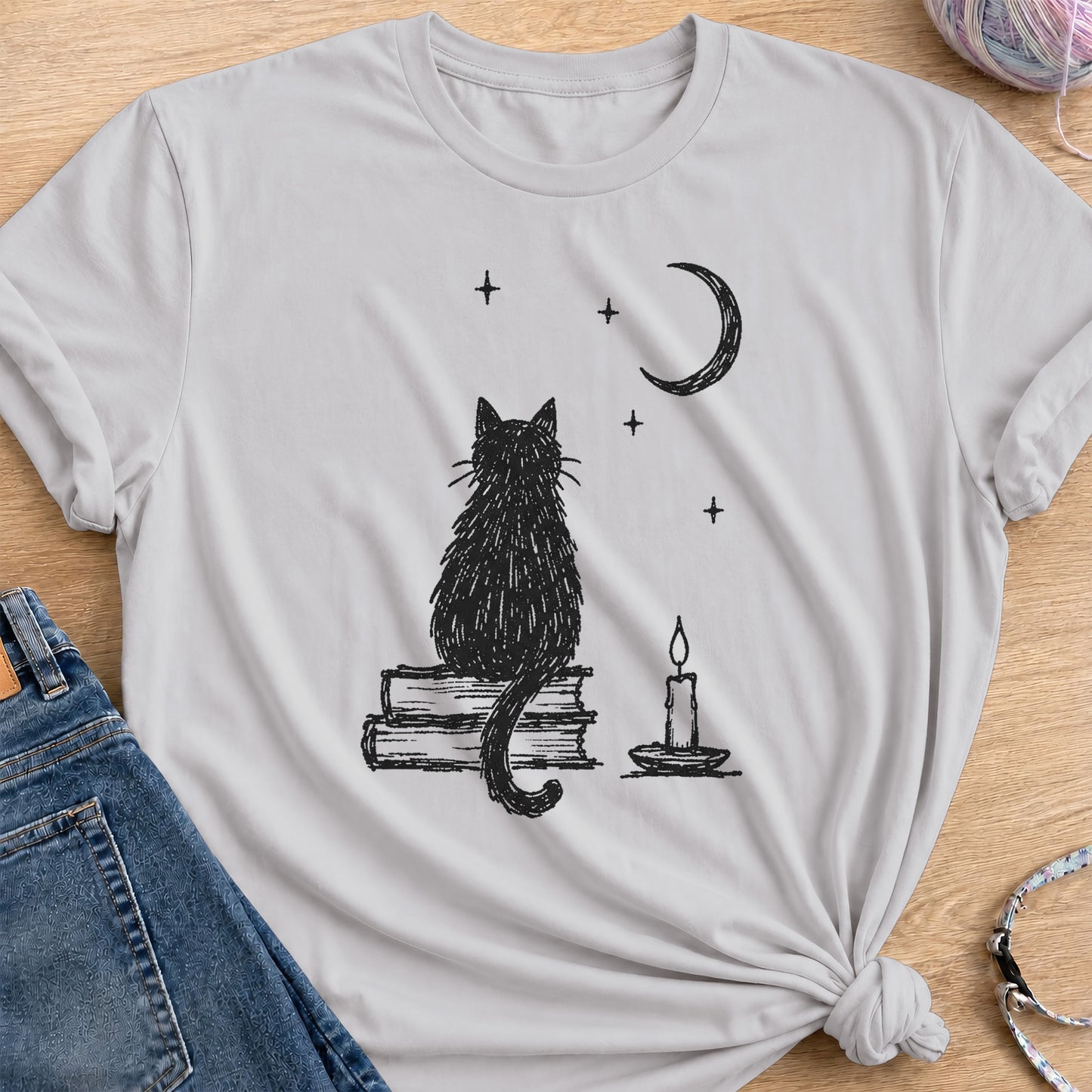 Moon Watch T-Shirt — Ice Grey