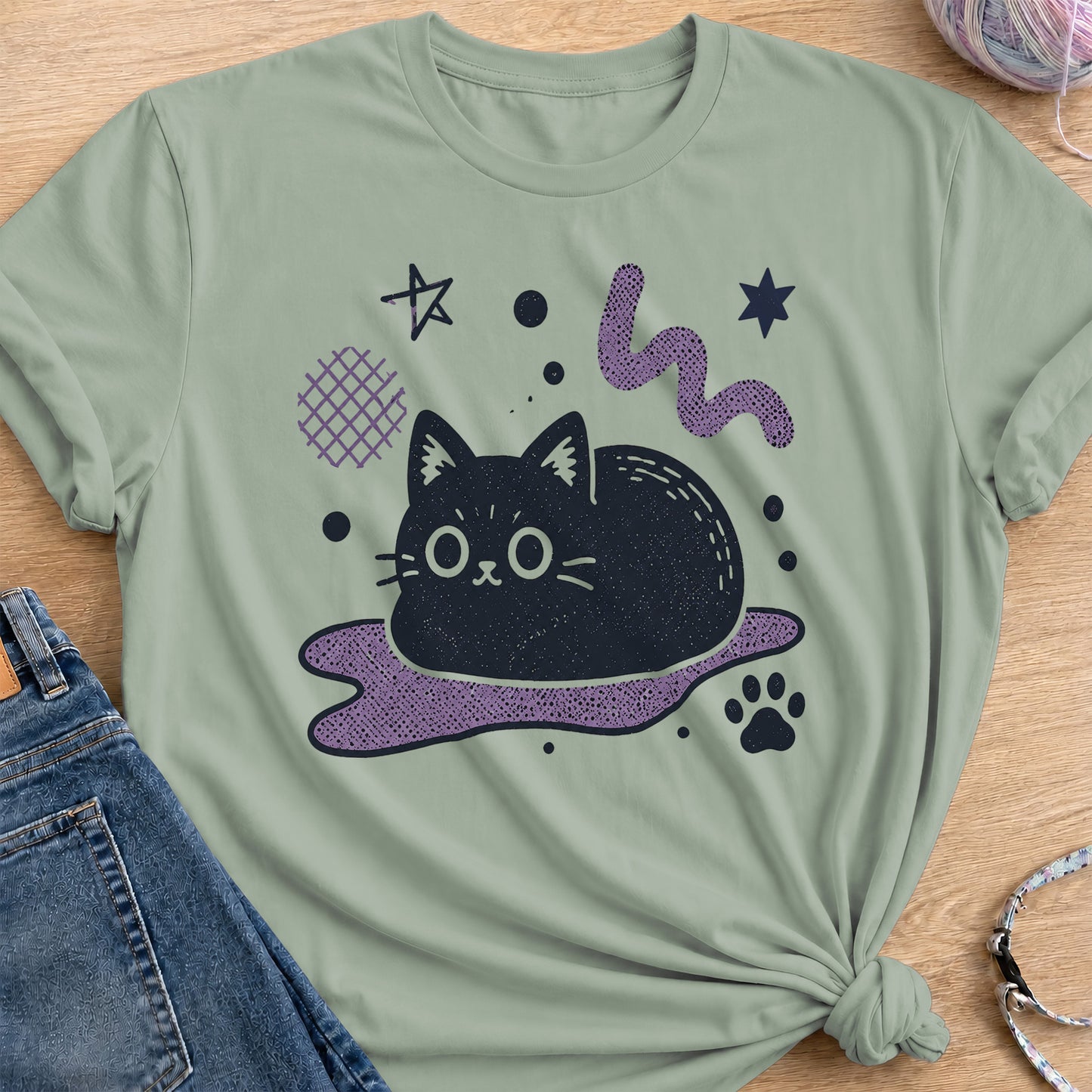 Cozy Loaf T-Shirt — Sage