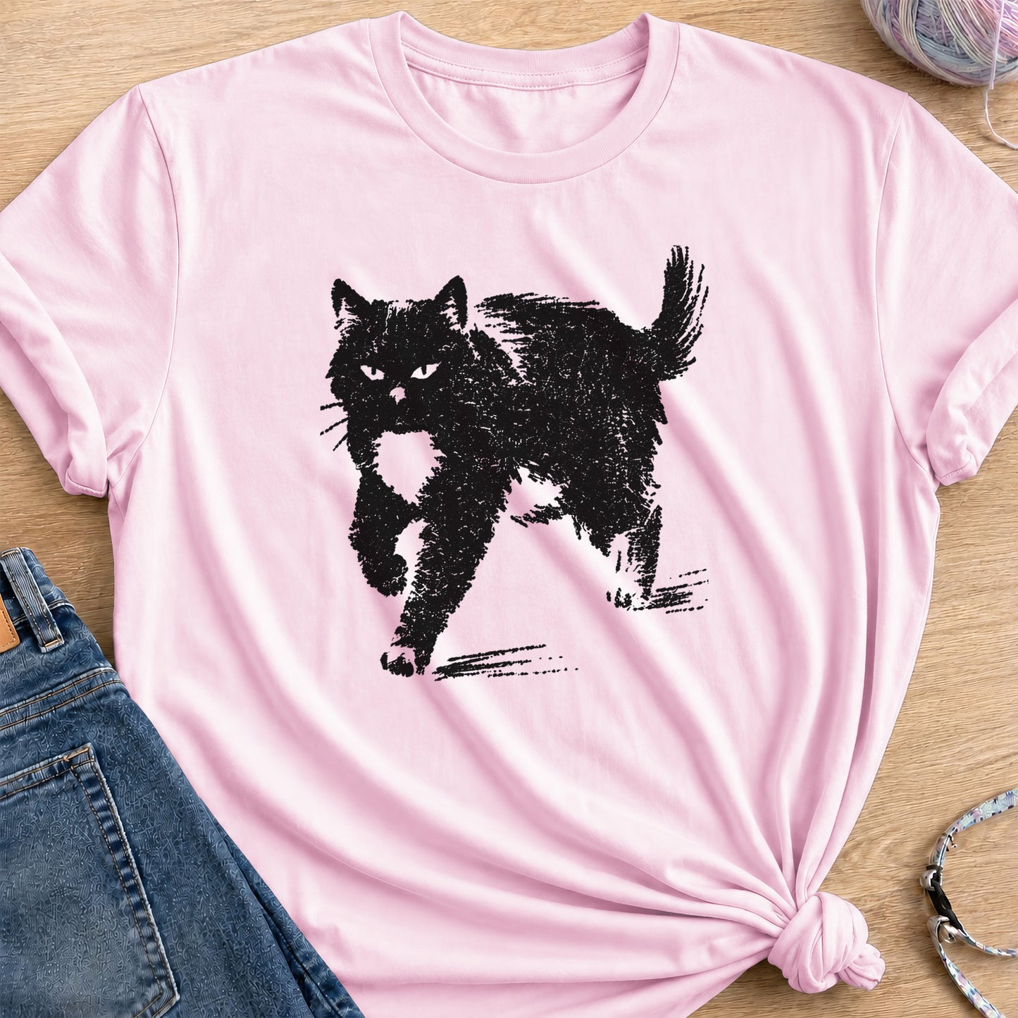 On the Move T-Shirt — Light Pink