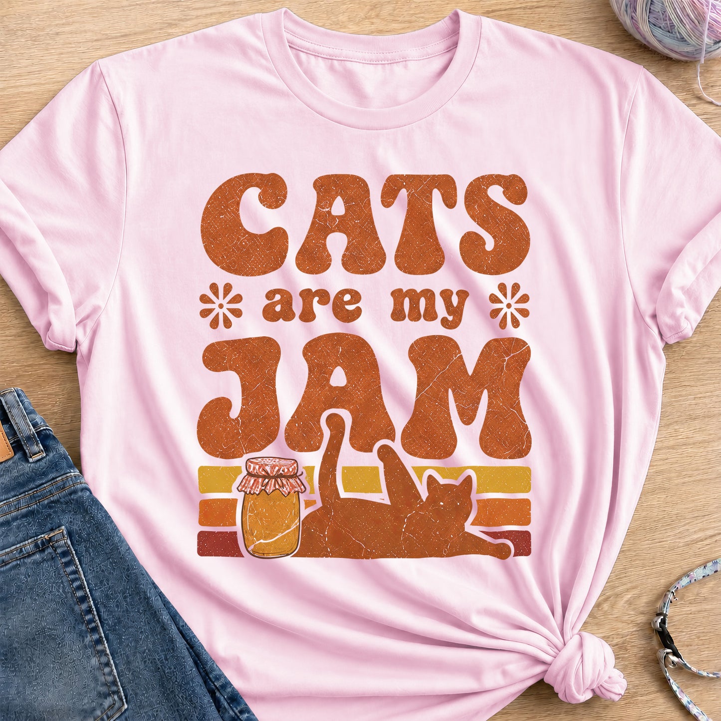 My Jam T-Shirt — Light Pink