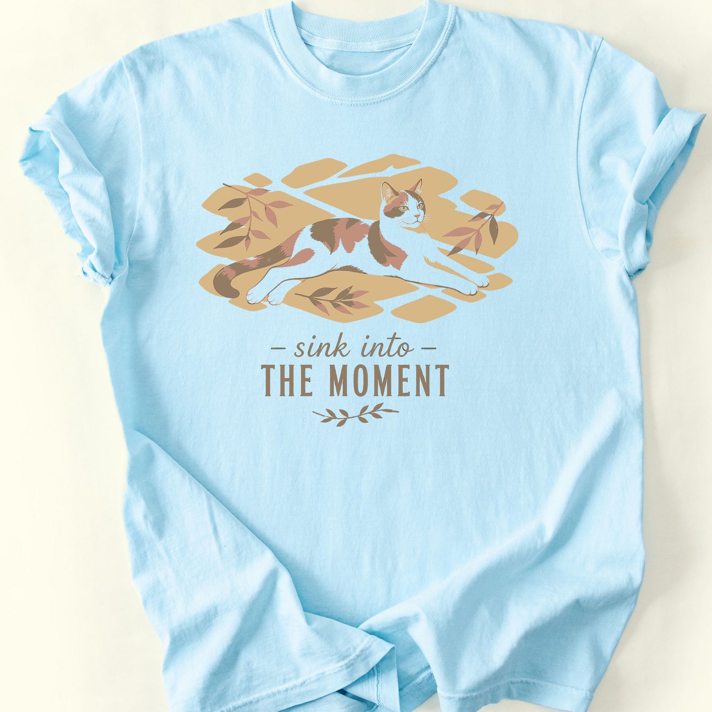 The Moment T-Shirt — Chambray
