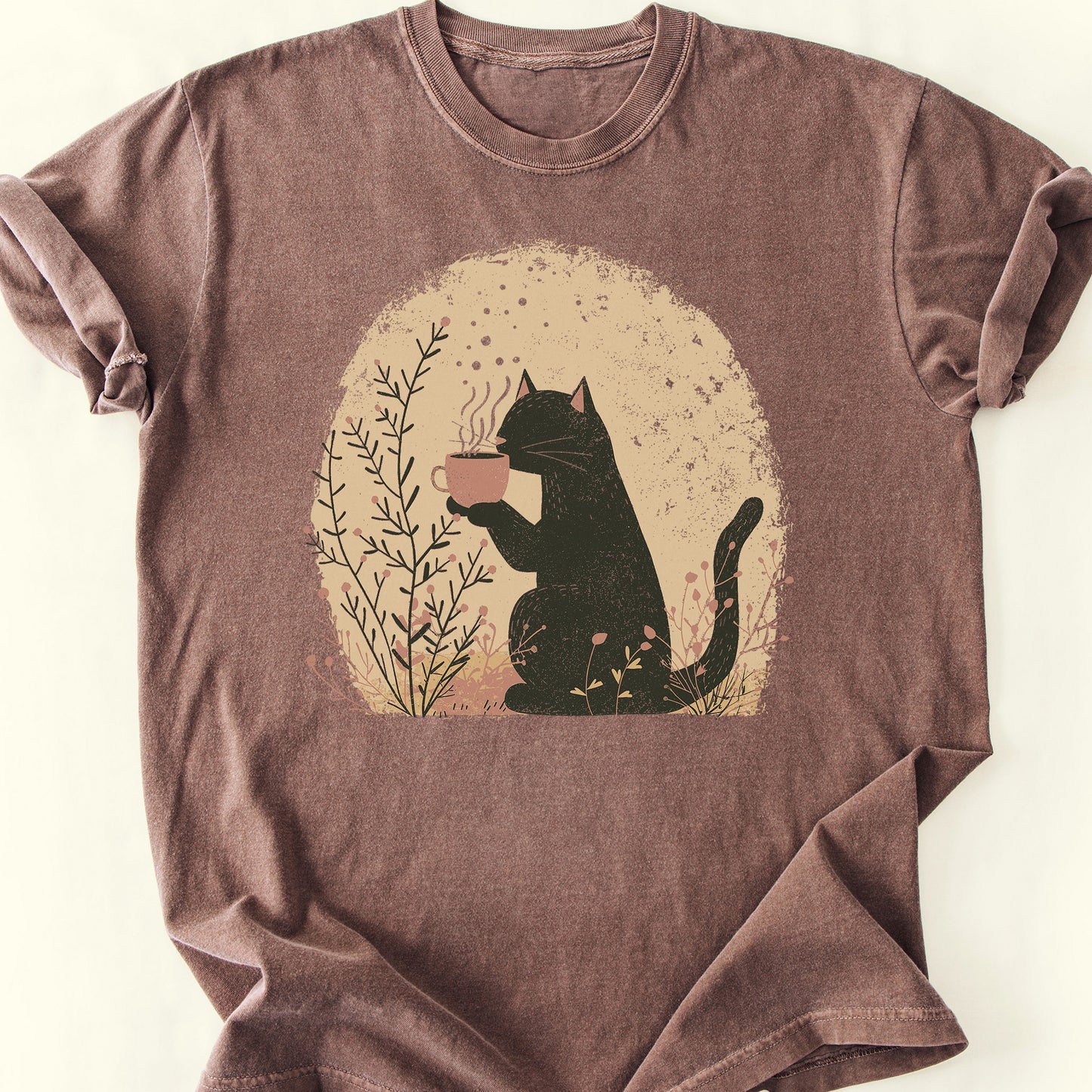 Morning Sip T-Shirt — Espresso