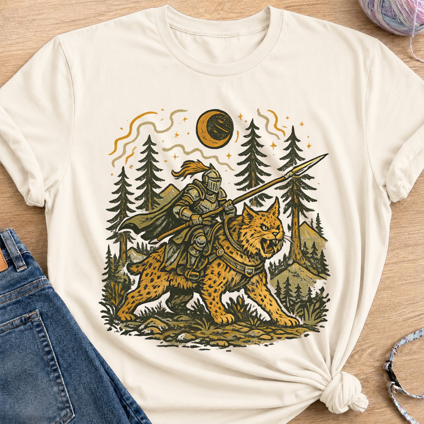 Knight T-Shirt — Natural