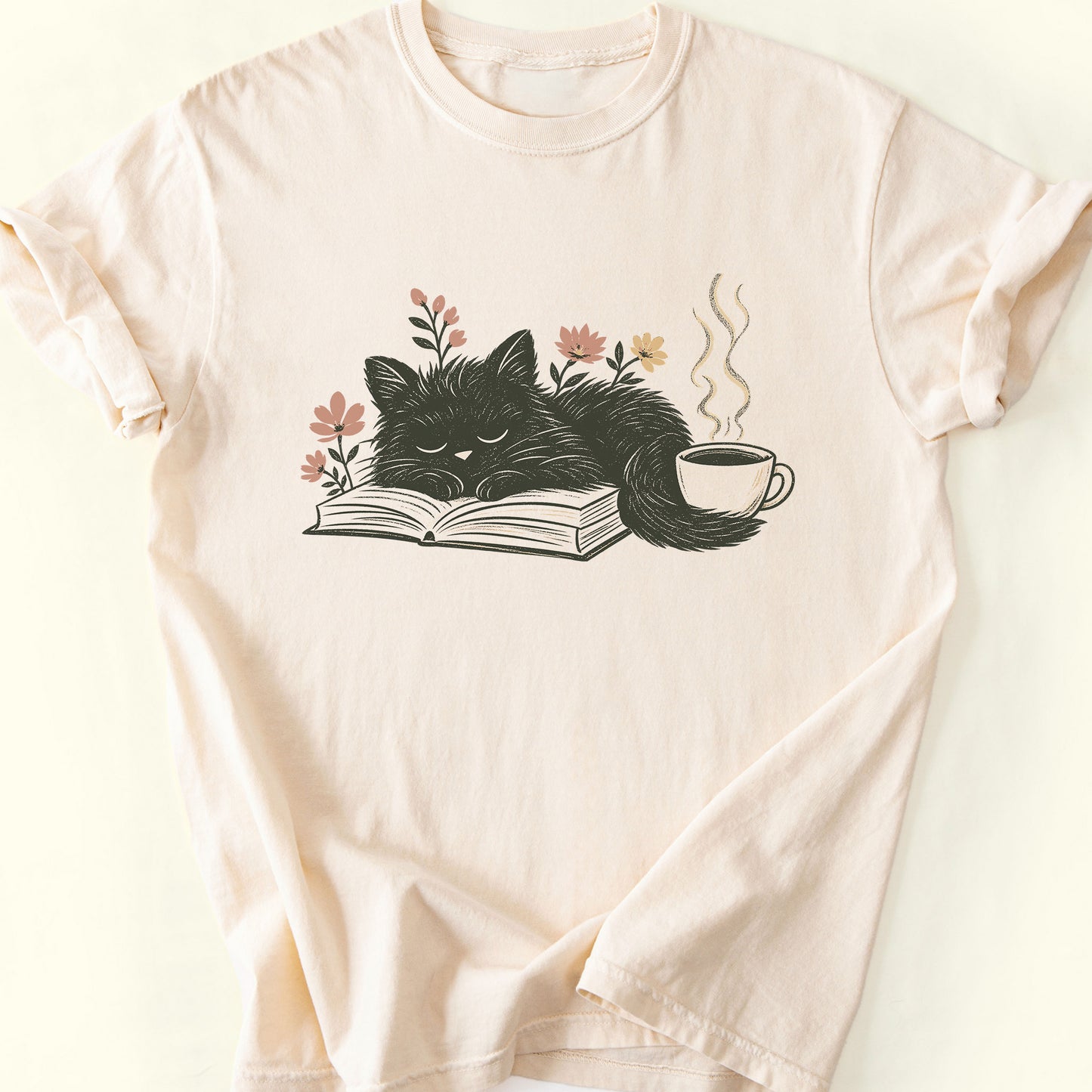 Reading Break T-Shirt — Ivory