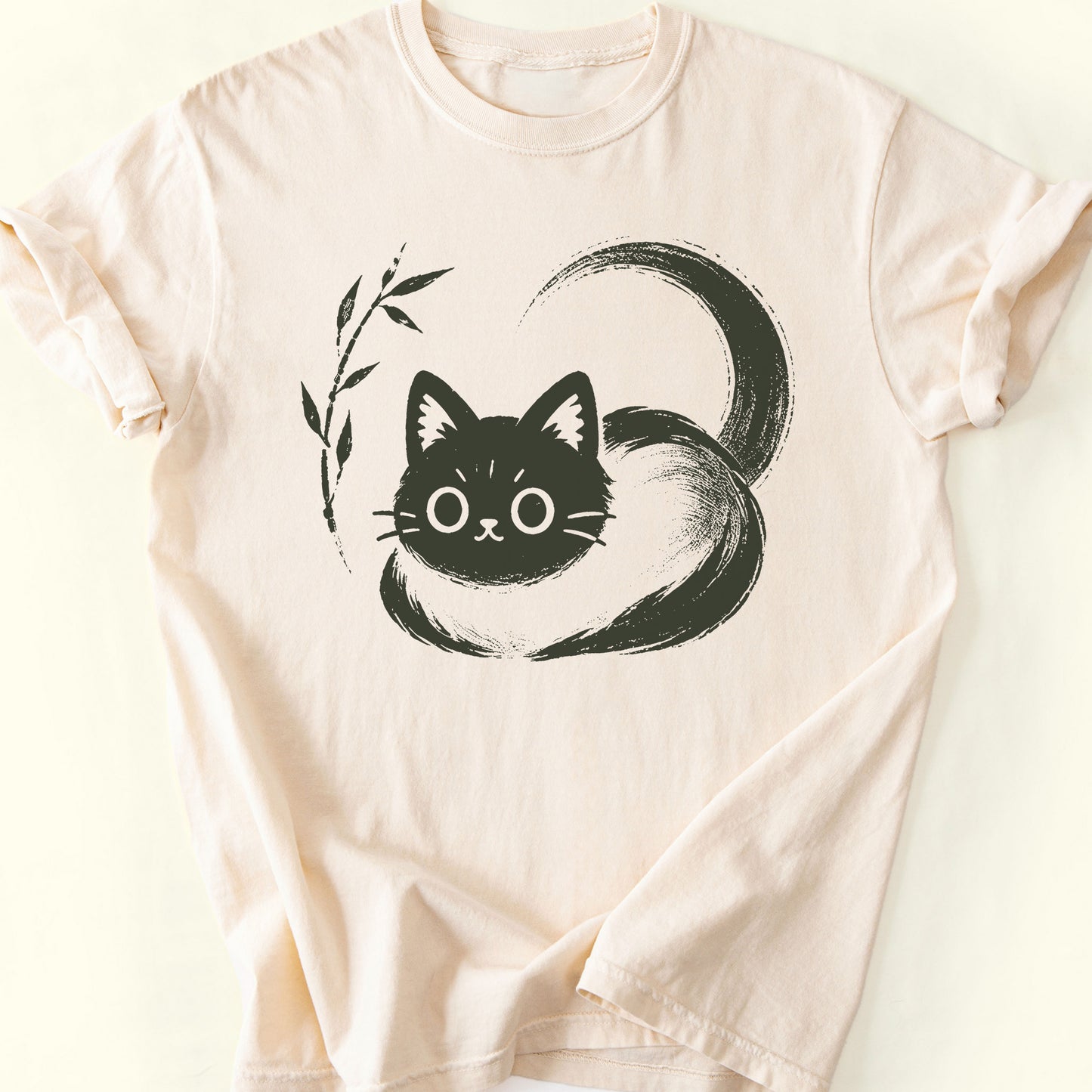 Brush Loaf T-Shirt — Ivory