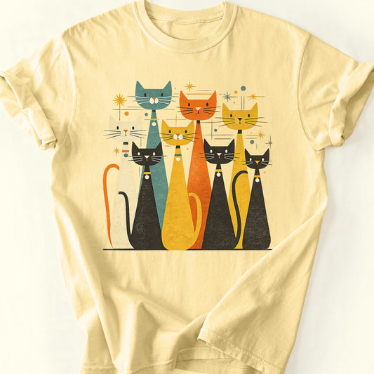 Atomic Alley Cats T-Shirt — Butter