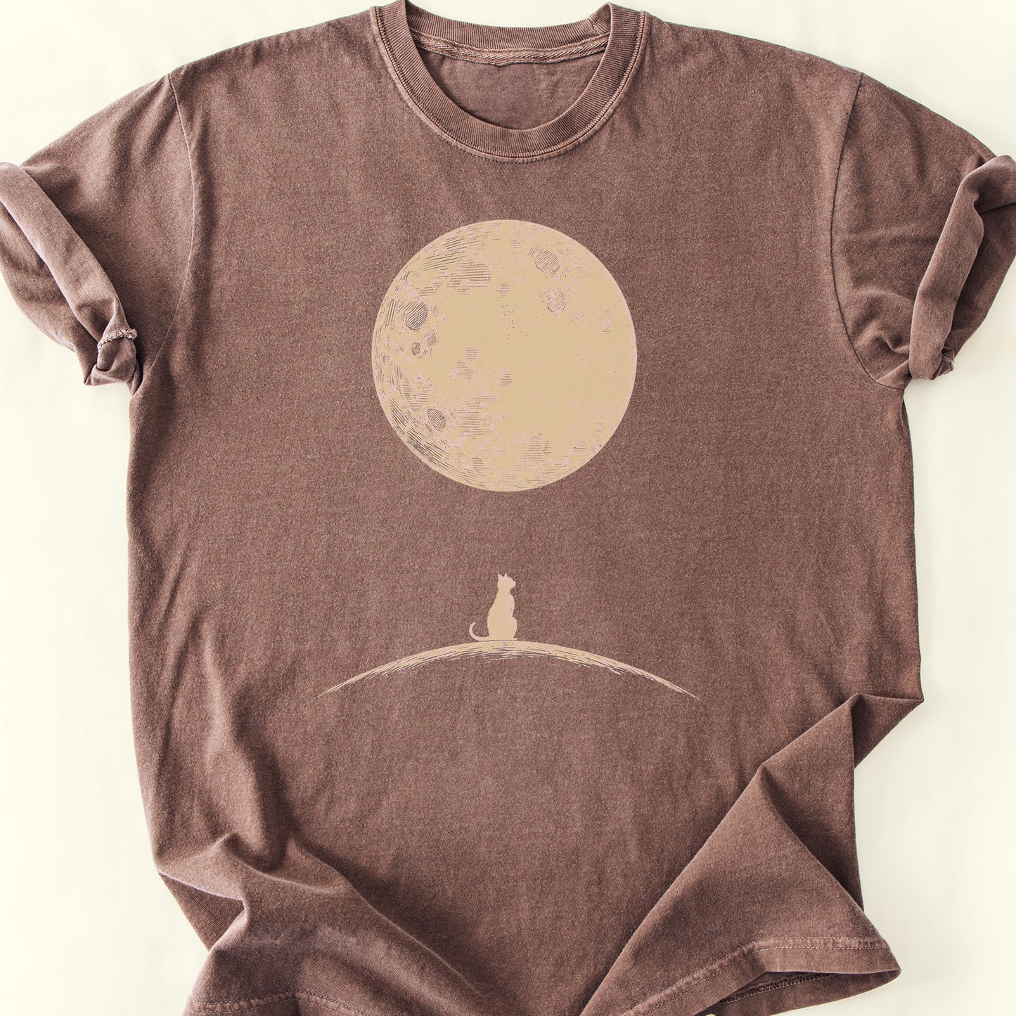 Hilltop Moon T-Shirt — Espresso