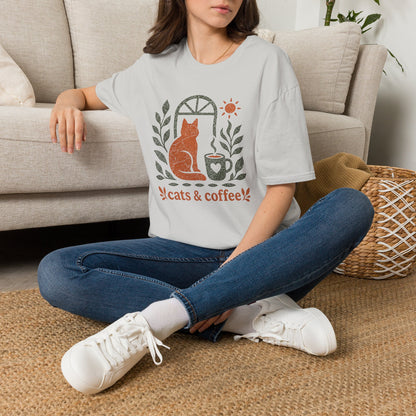 Cats and Coffee T-Shirt