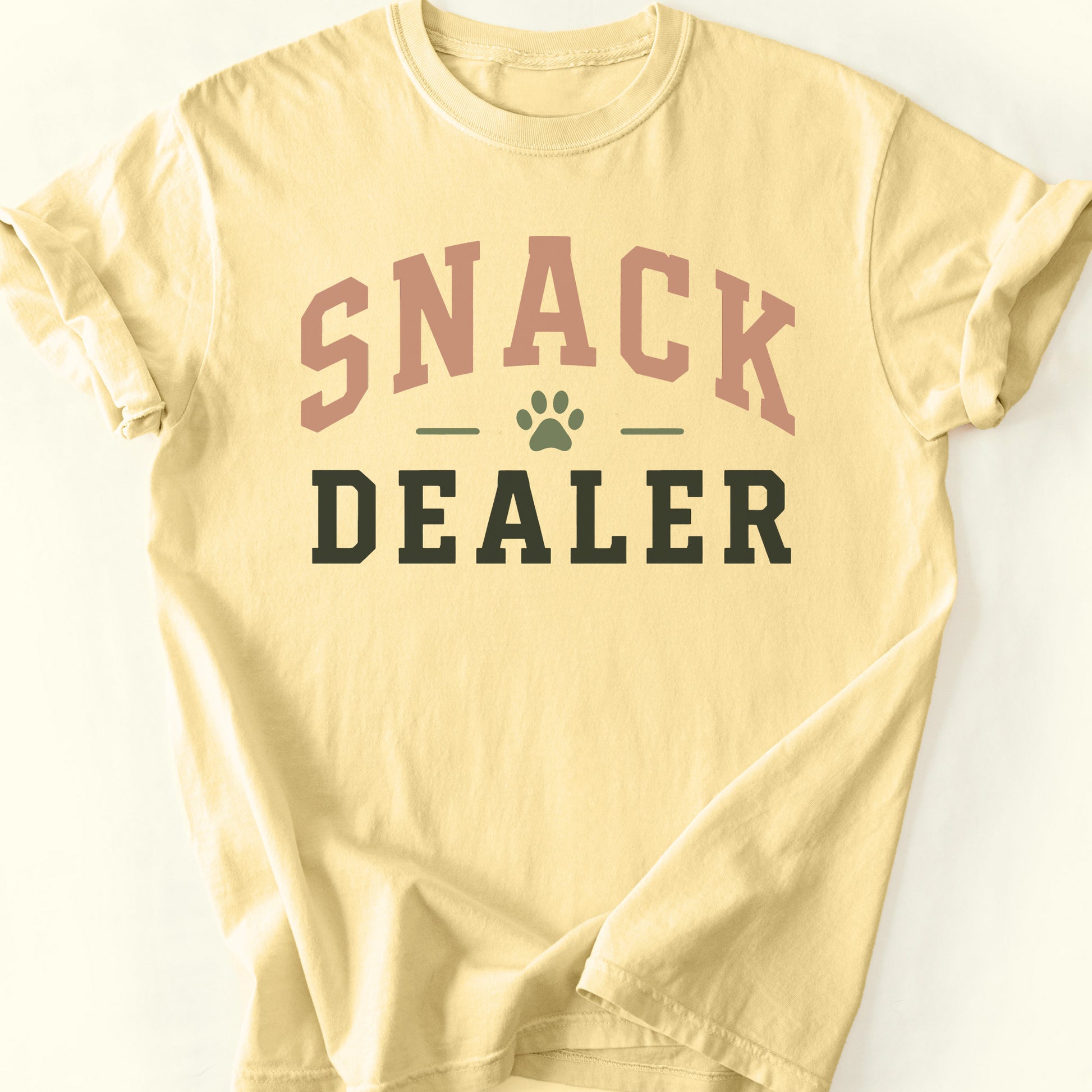 Snack Dealer T-Shirt — Butter