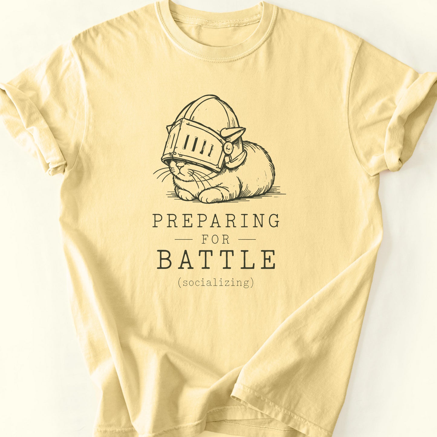 Social Armor T-Shirt — Butter