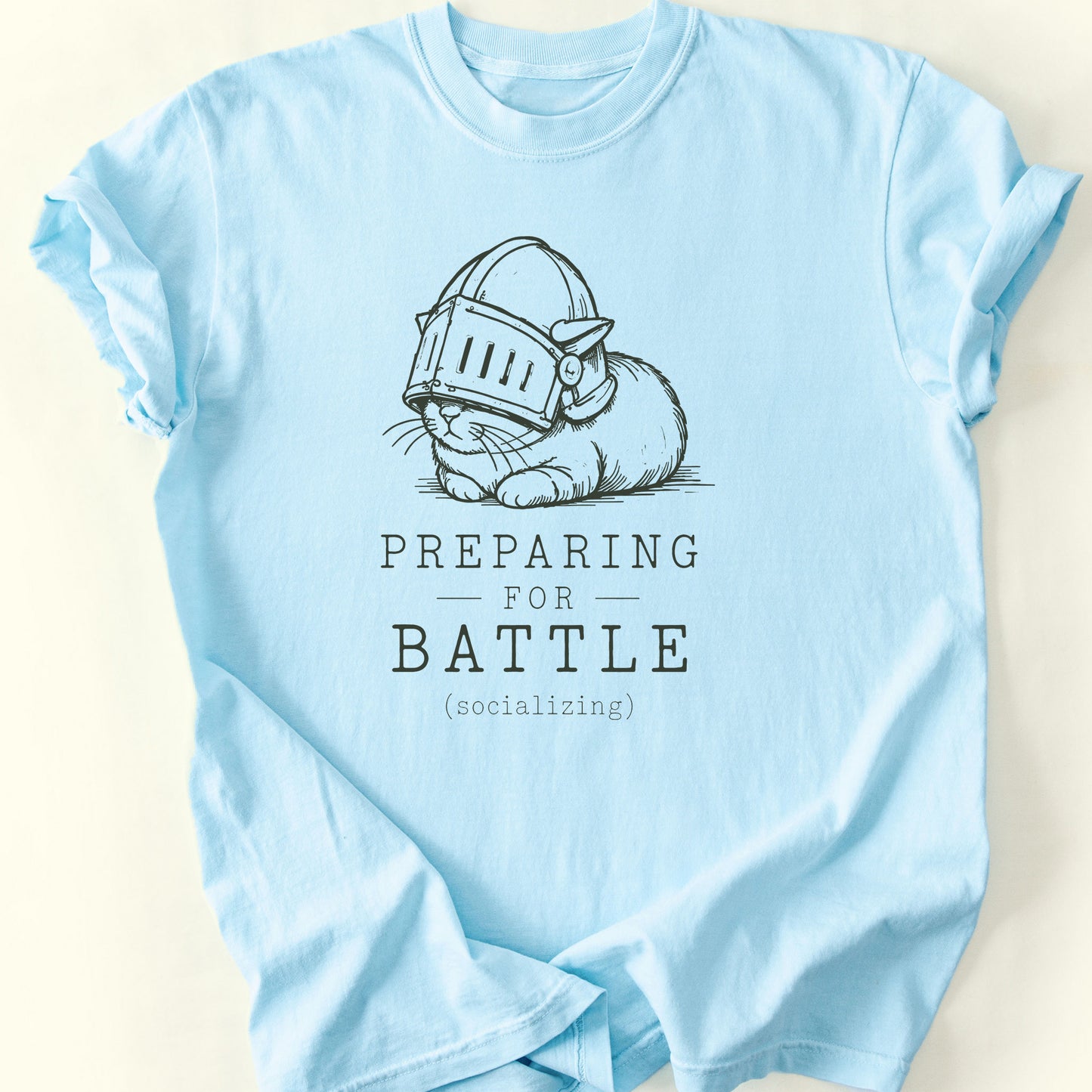 Social Armor T-Shirt — Chambray