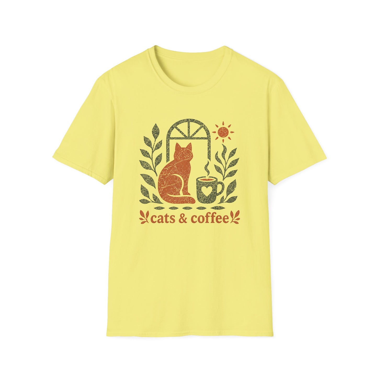 Cats and Coffee T-Shirt