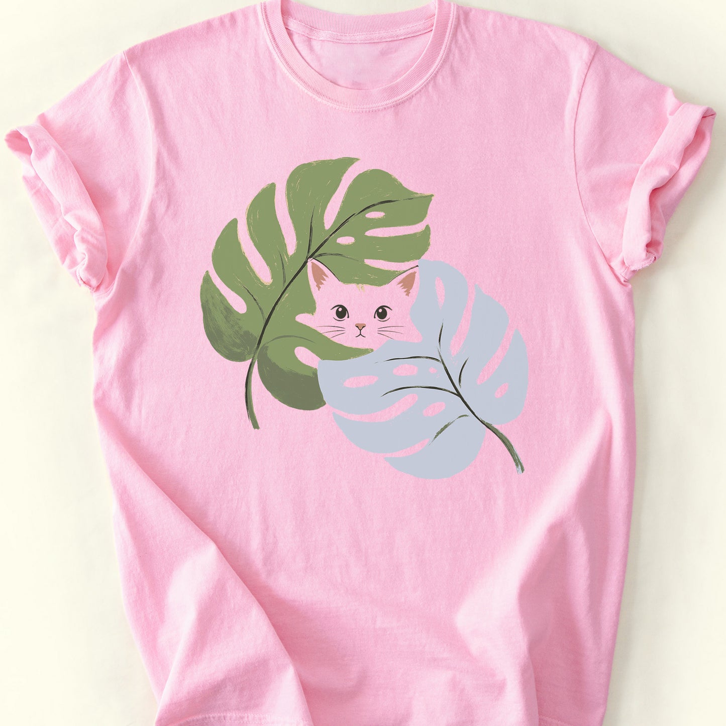 Monstera T-Shirt — Blossom