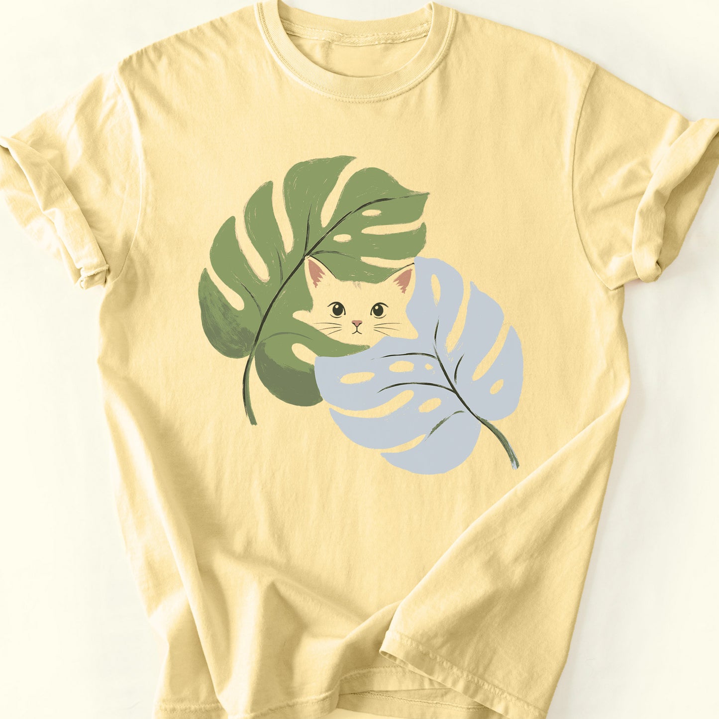 Monstera T-Shirt — Butter