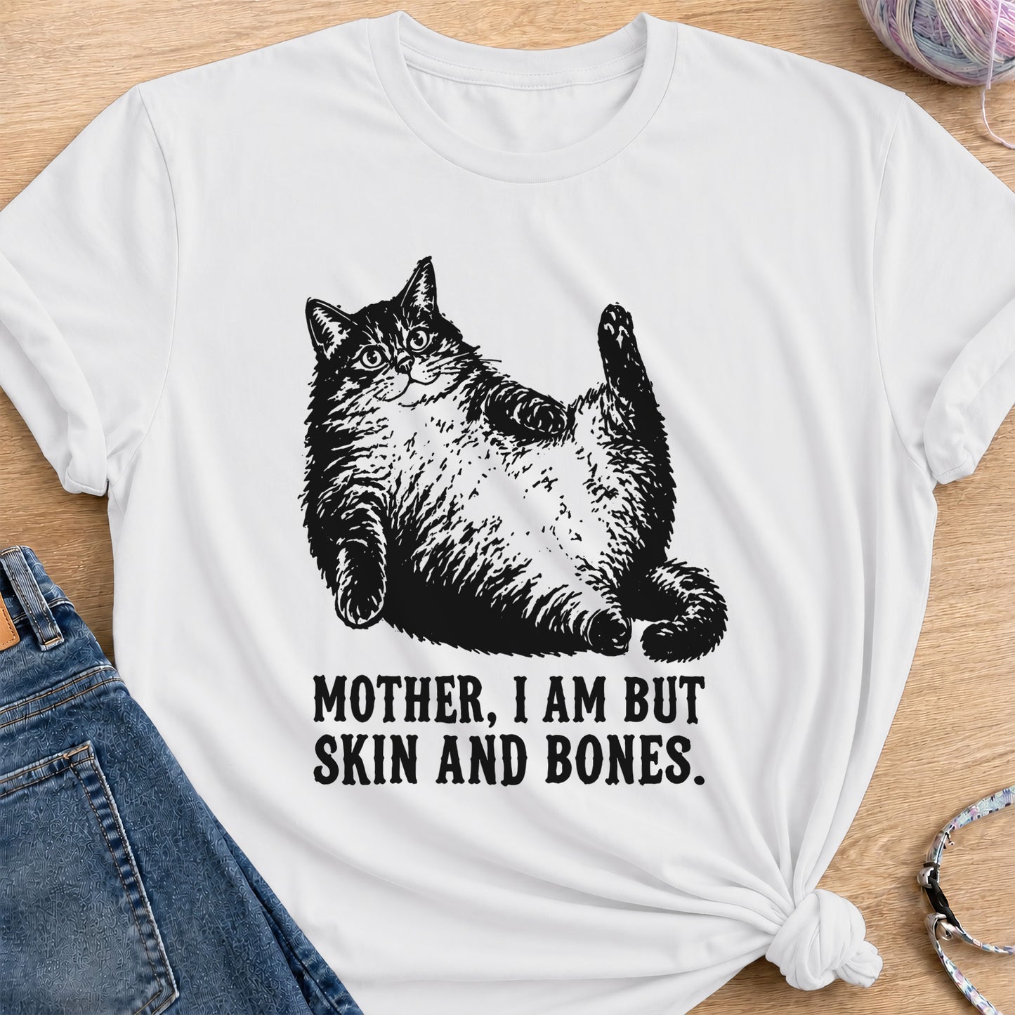Skin and Bones T-shirt — White