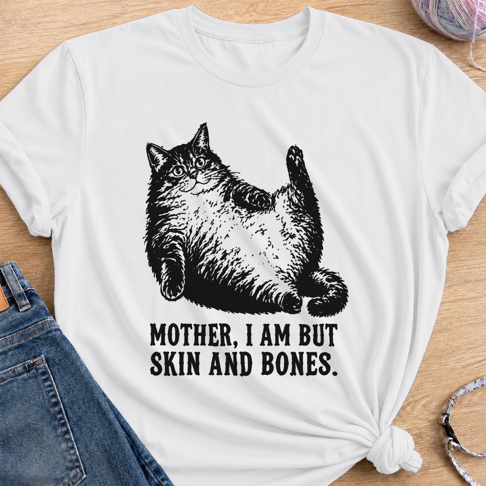 Skin and Bones T-shirt — White