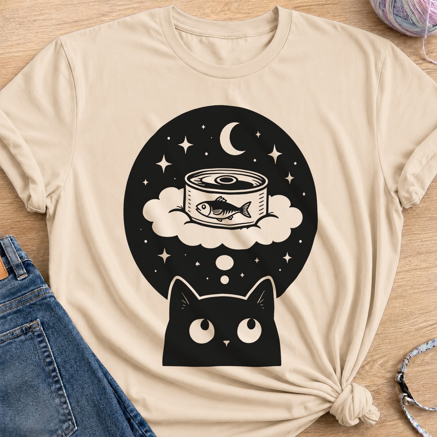 Midnight Snack T-shirt — Sand
