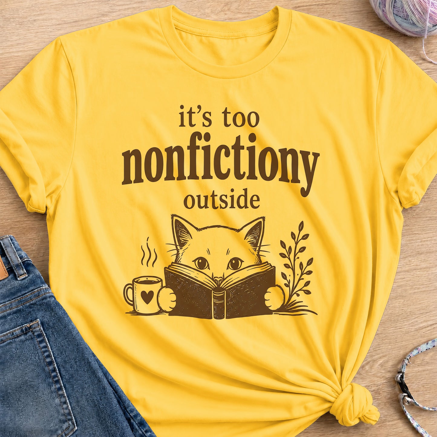 Nonfictiony T-Shirt — Daisy
