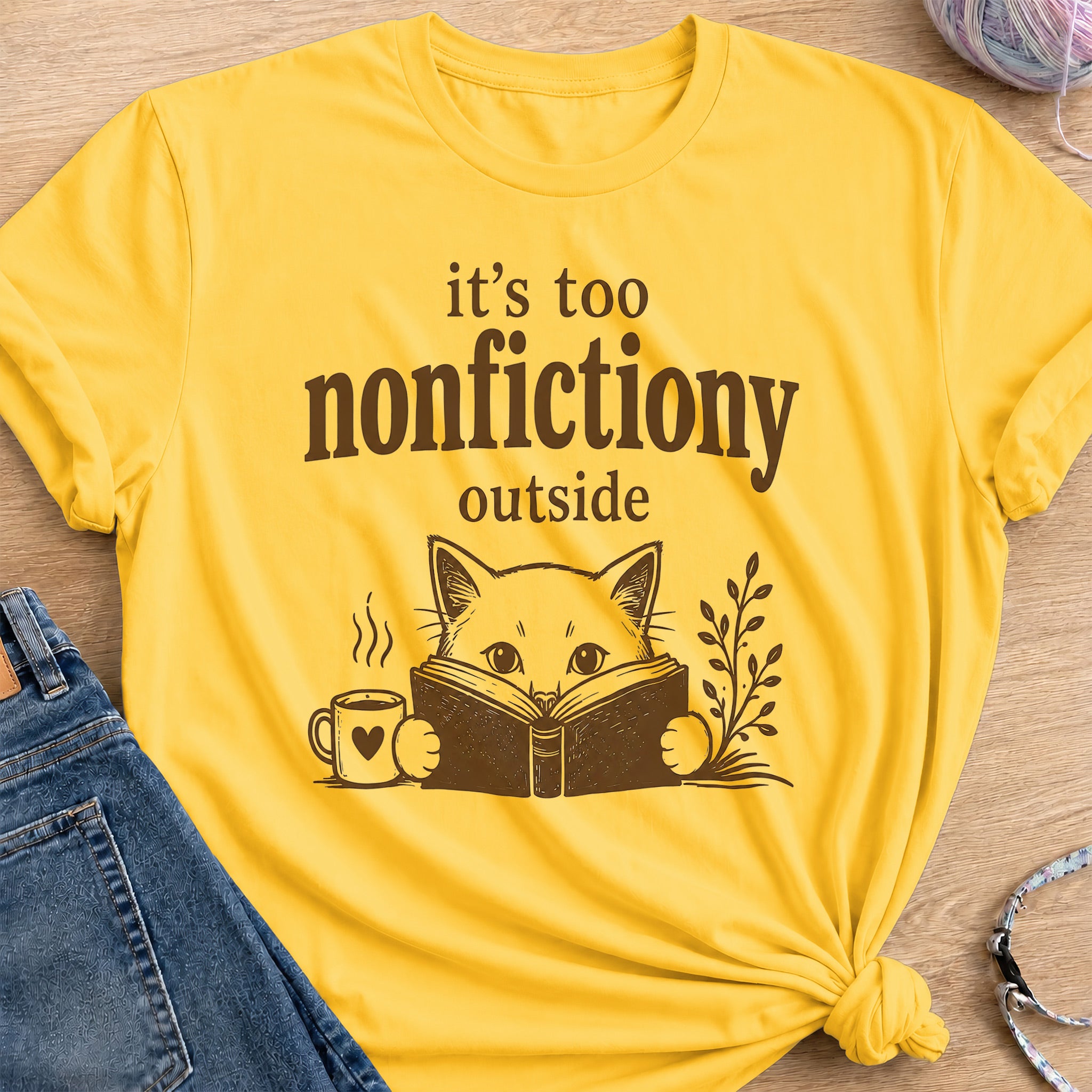 Nonfictiony T-Shirt — Daisy