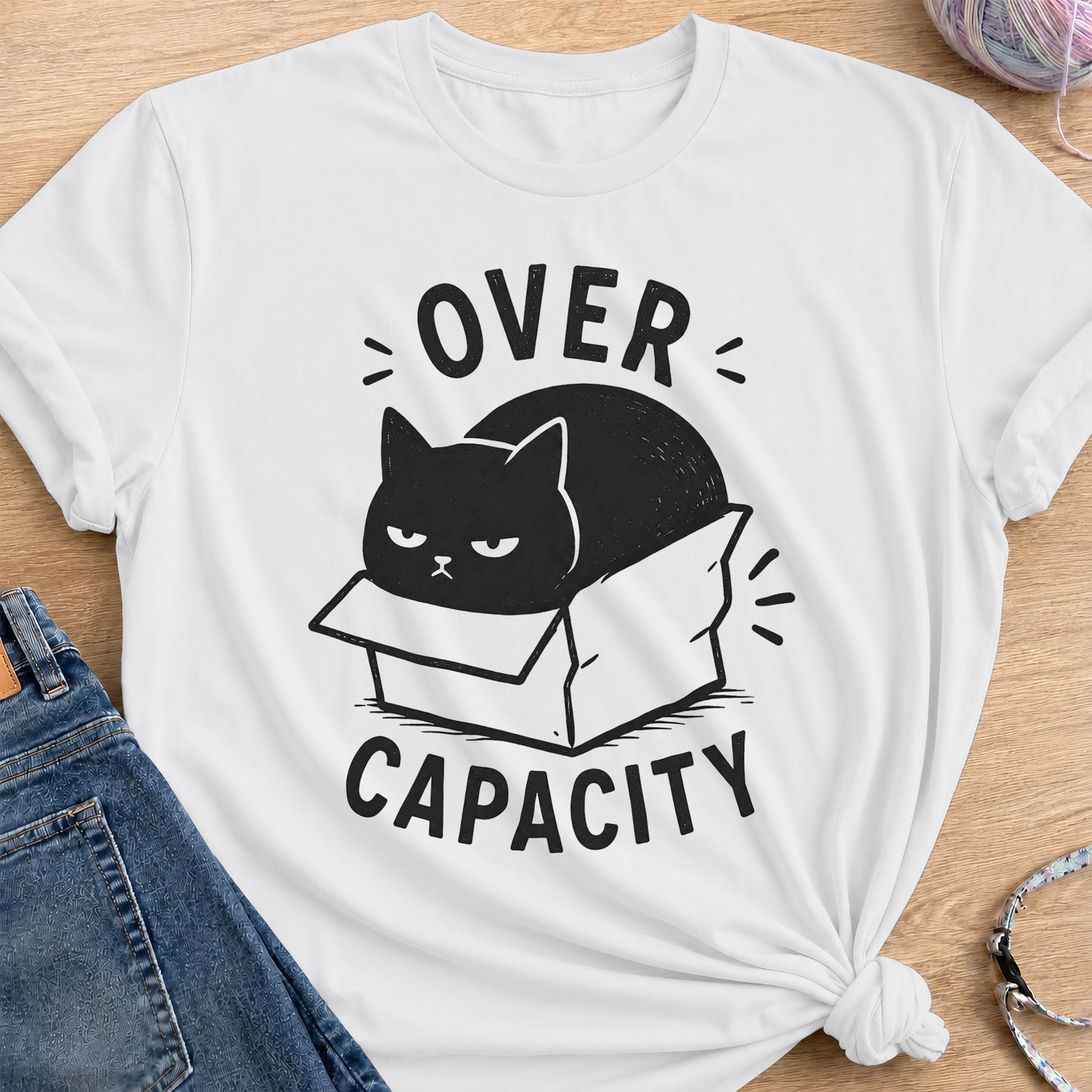 Over Capacity T-Shirt — White