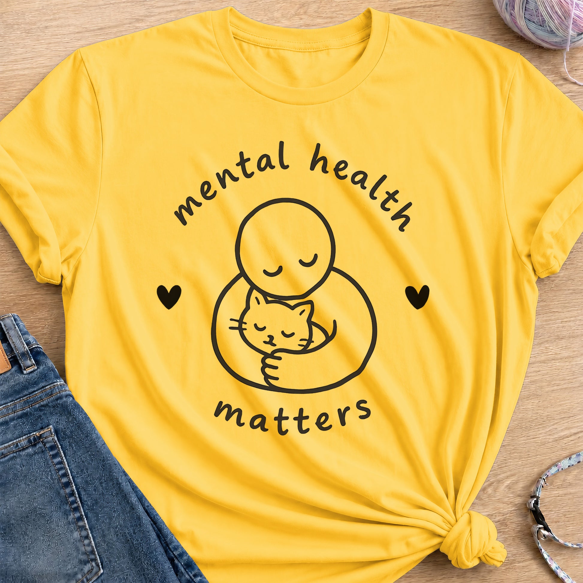 Mental Health T-Shirt — Daisy