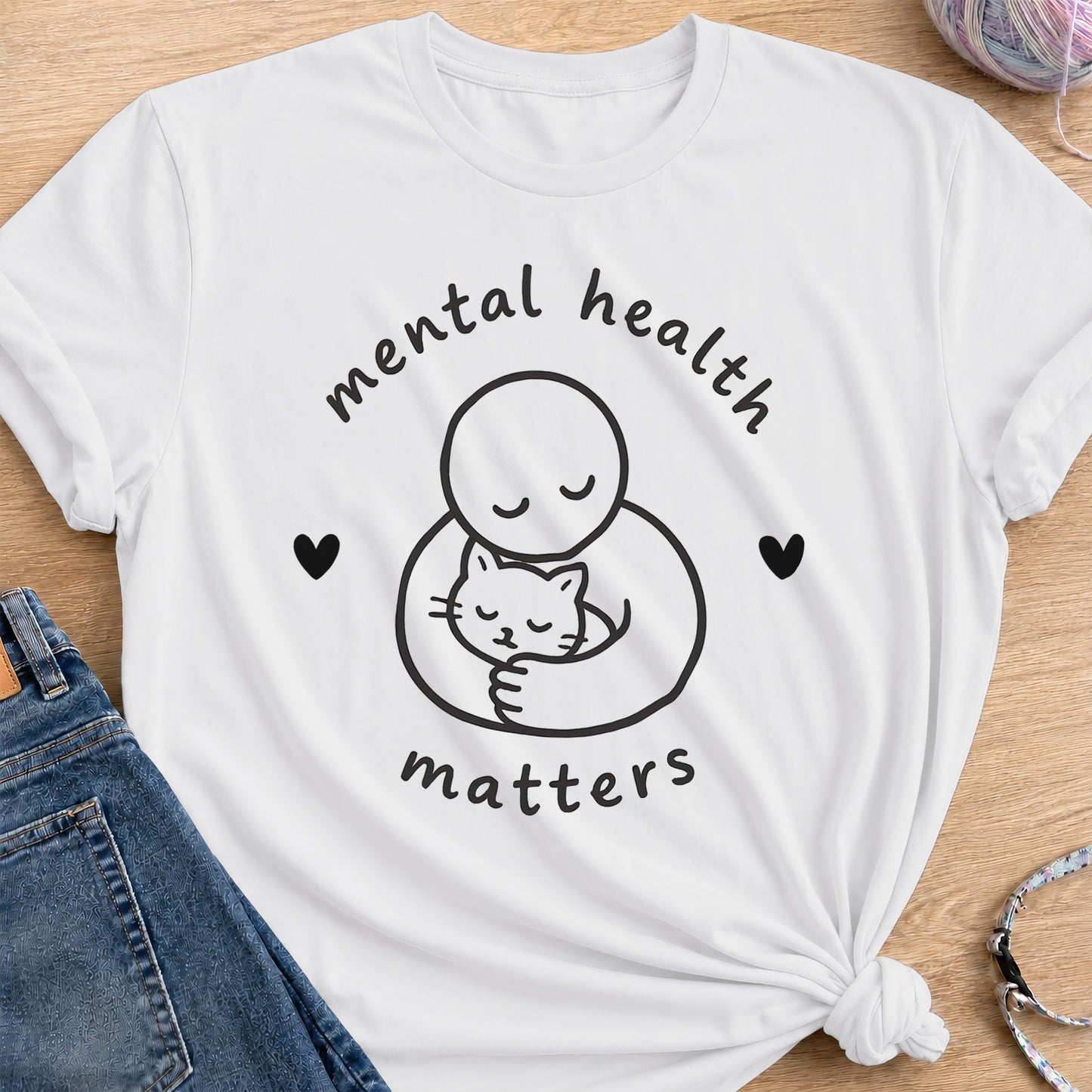 Mental Health T-Shirt — White