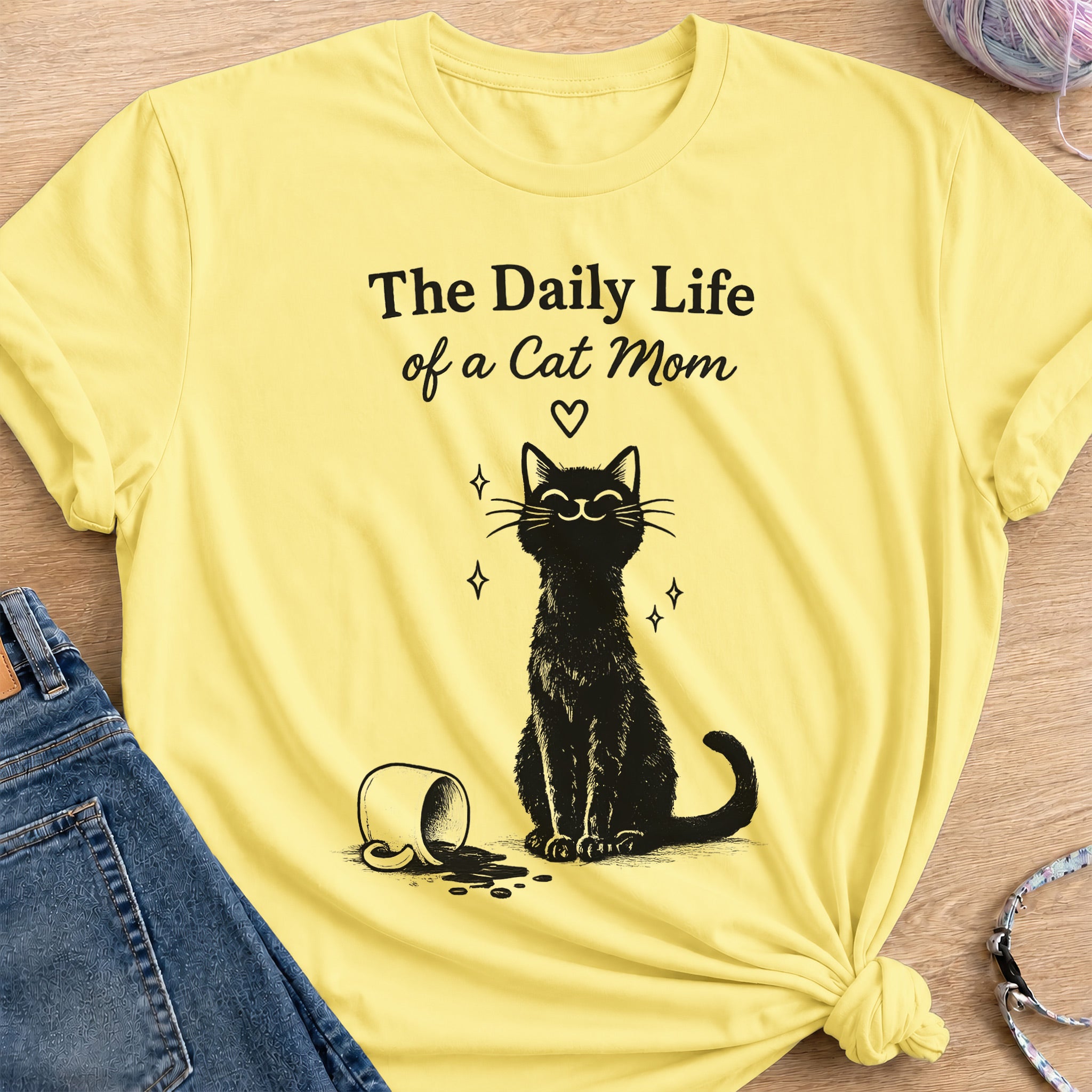 Daily Life T-Shirt — Cornsilk