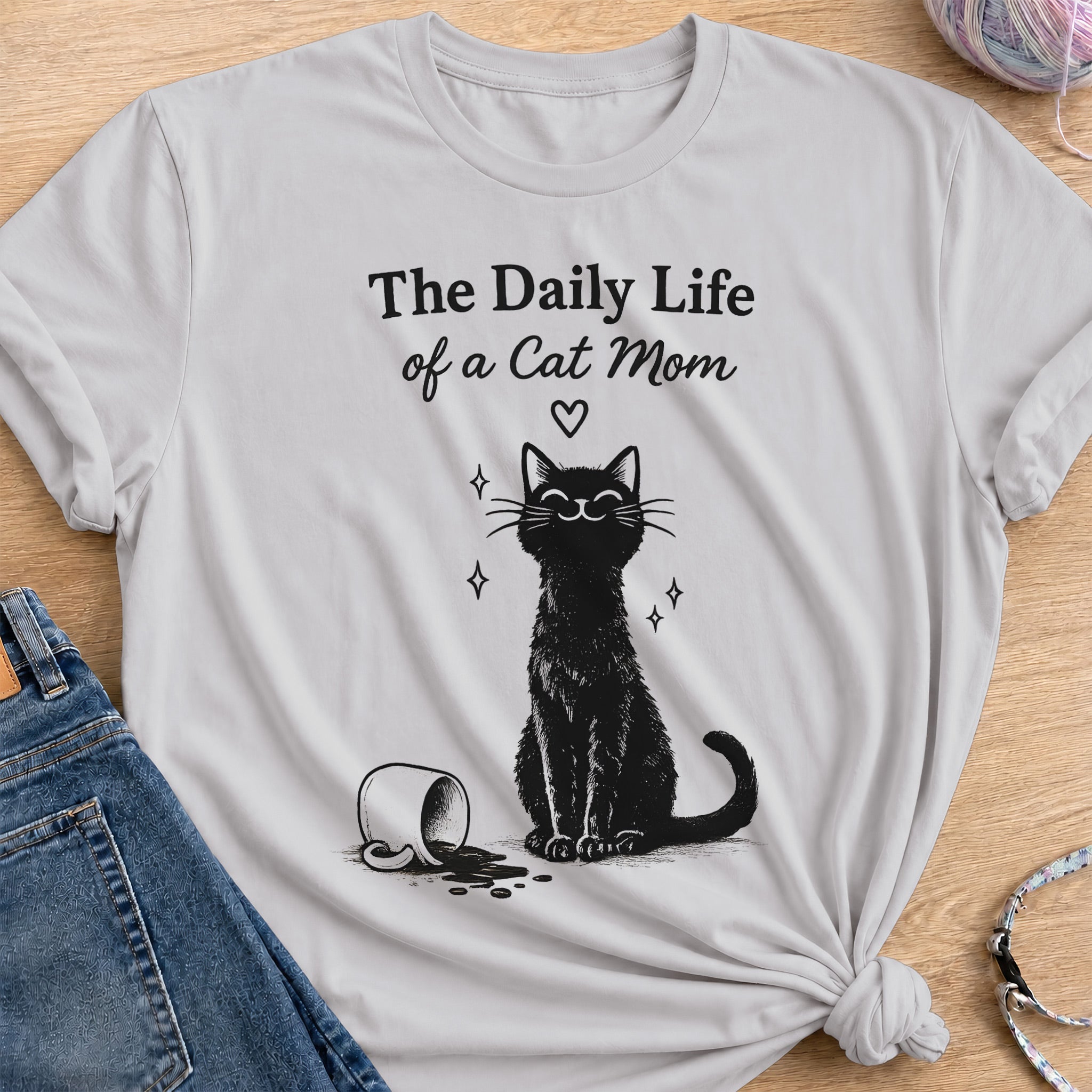 Daily Life T-Shirt — Ice Grey