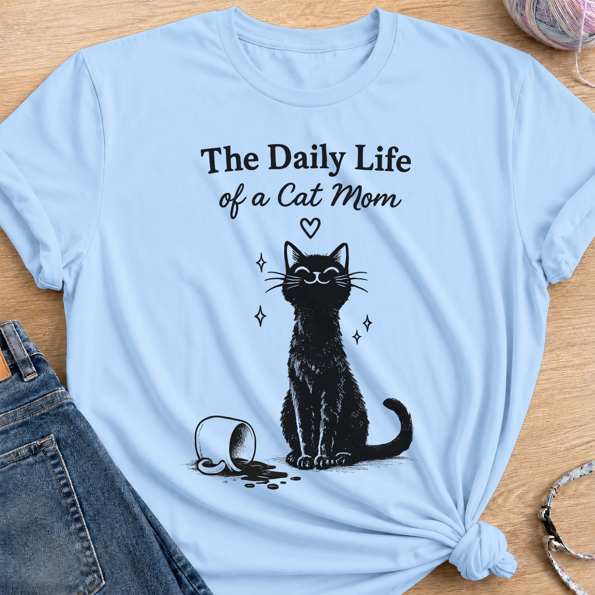 Daily Life T-Shirt — Light Blue
