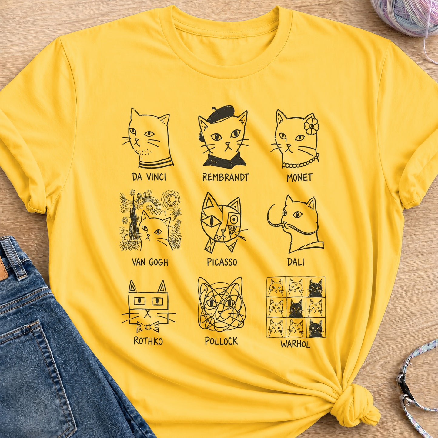 Painters T-Shirt — Daisy