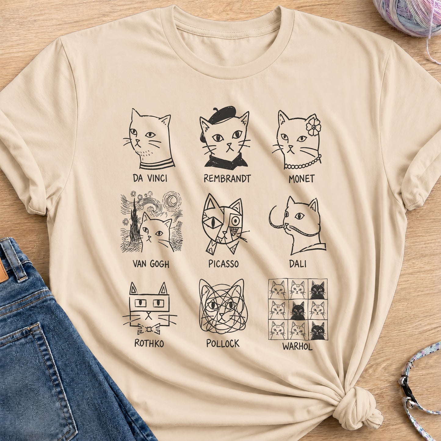 Painters T-Shirt — Sand