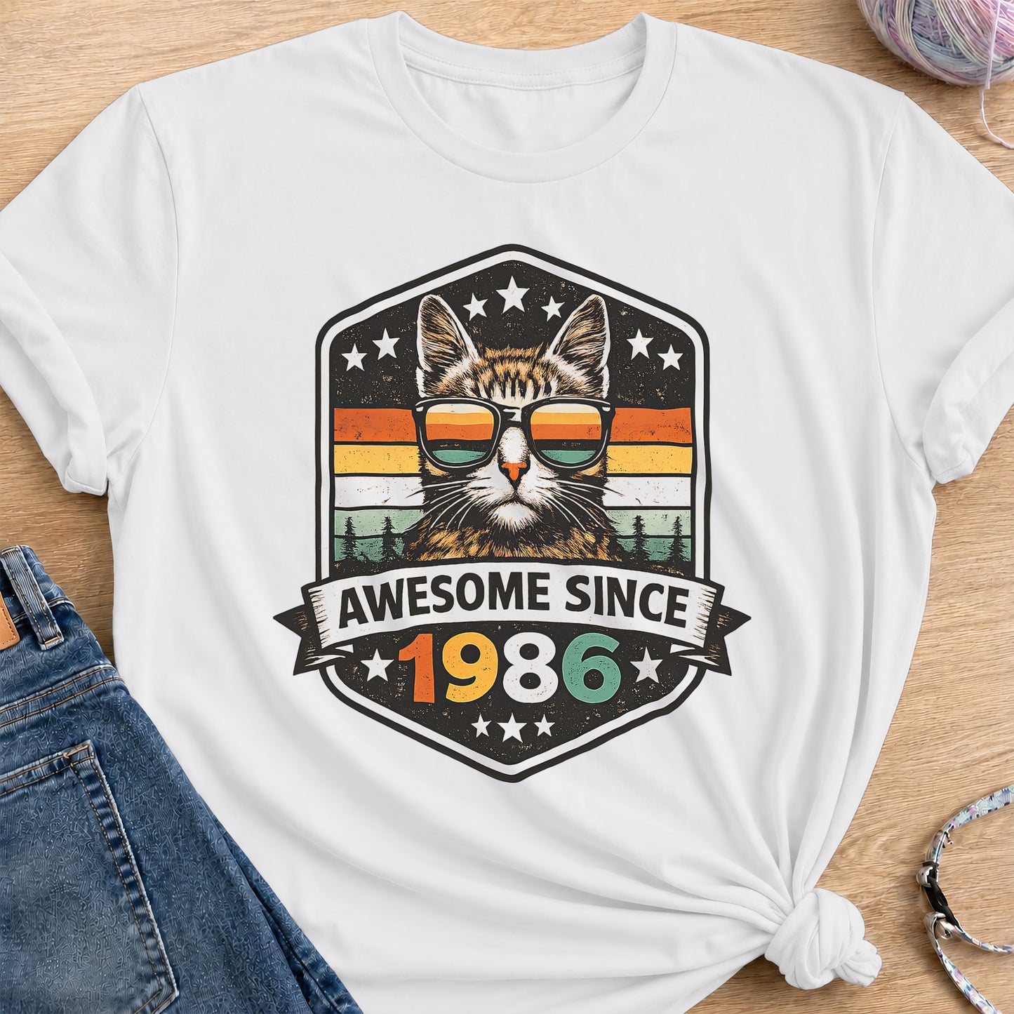 1986 T-Shirt — White