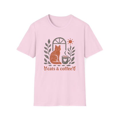 Cats and Coffee T-Shirt