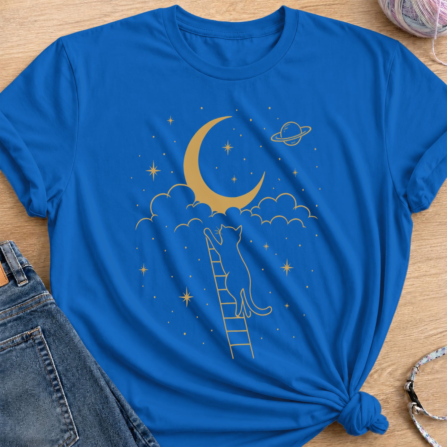 Moon Reach T-Shirt — Royal