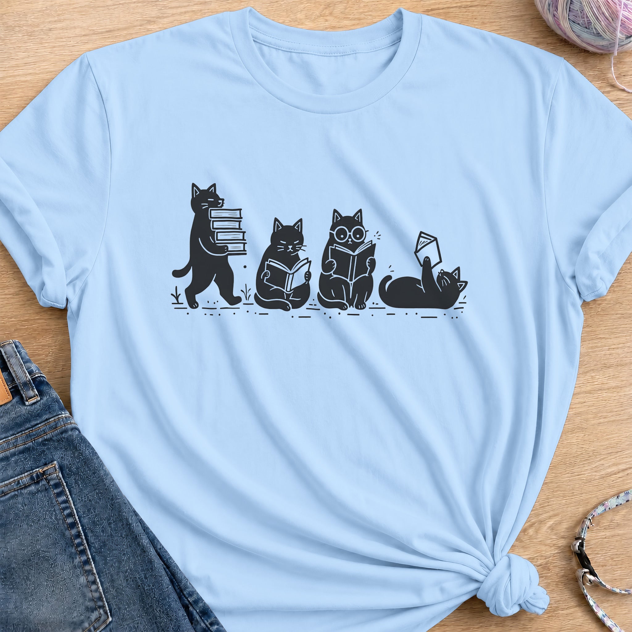 Readers T-Shirt — Light Blue