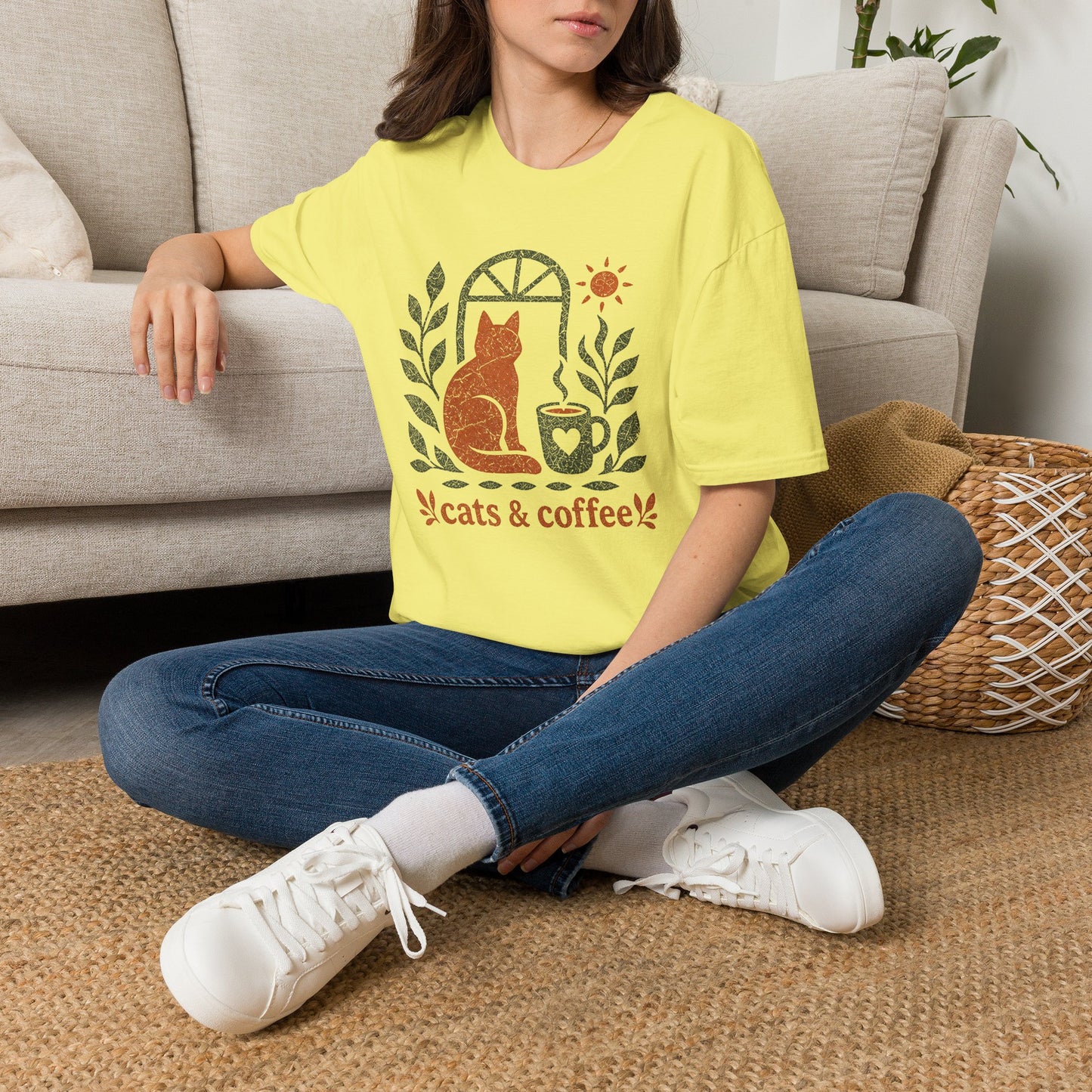 Cats and Coffee T-Shirt
