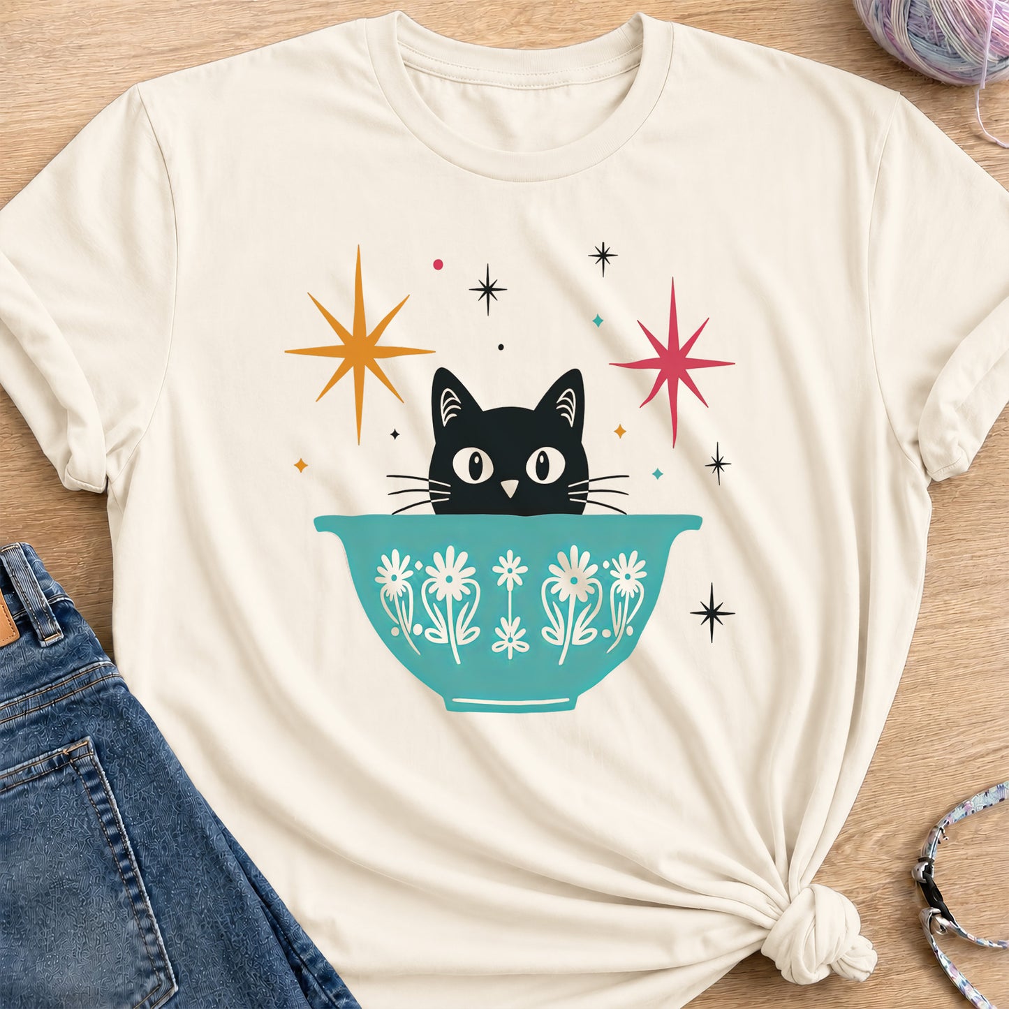 Starburst T-Shirt — Natural