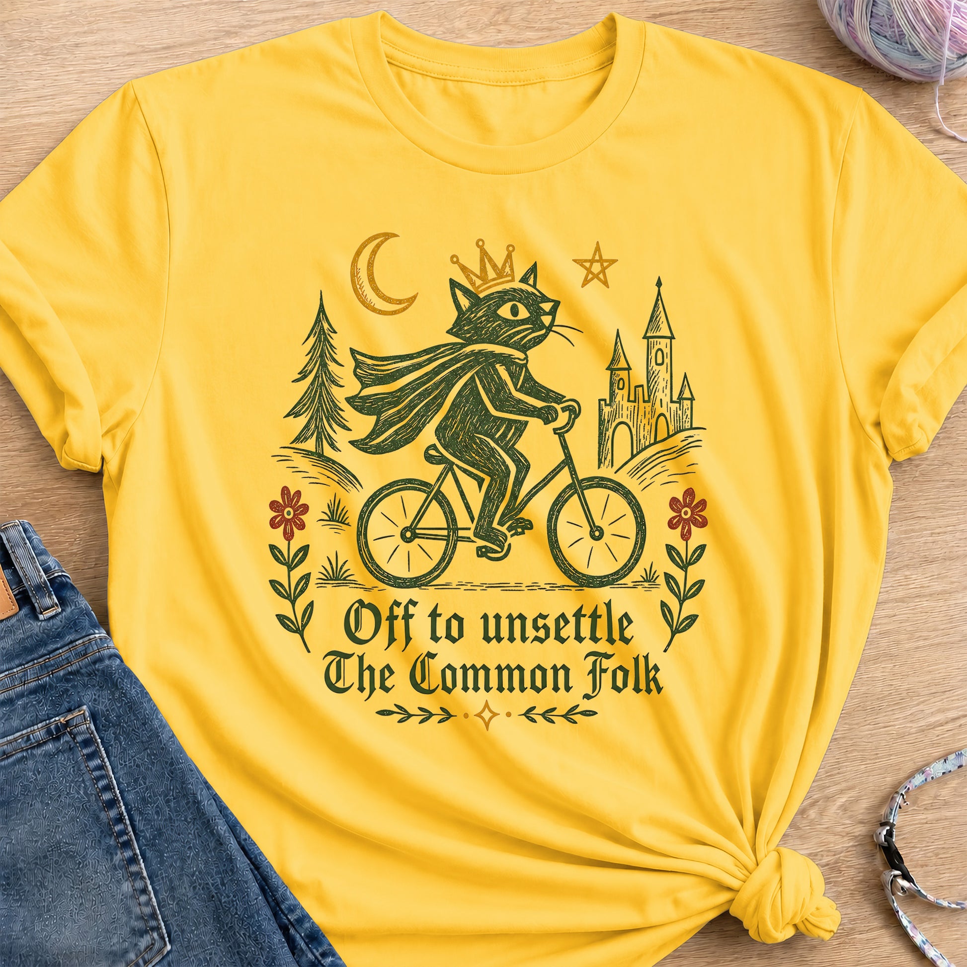 Medieval Rider T-Shirt — Daisy