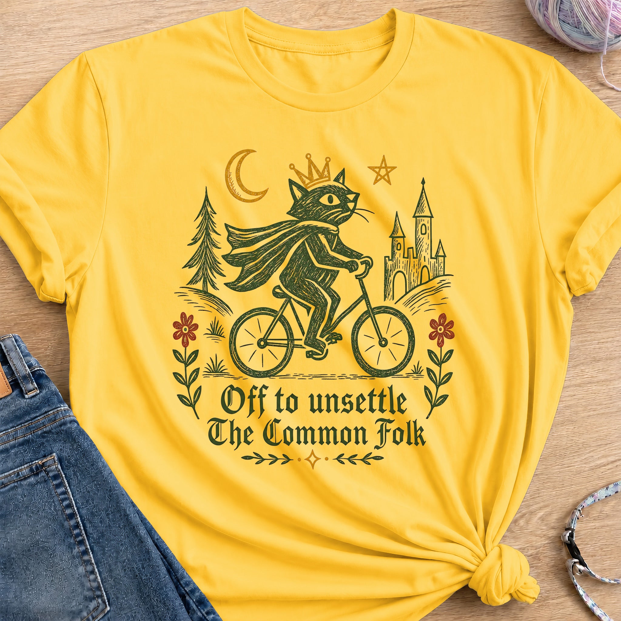 Medieval Rider T-Shirt — Daisy