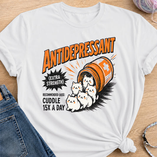 Antidepressant T-Shirt — White