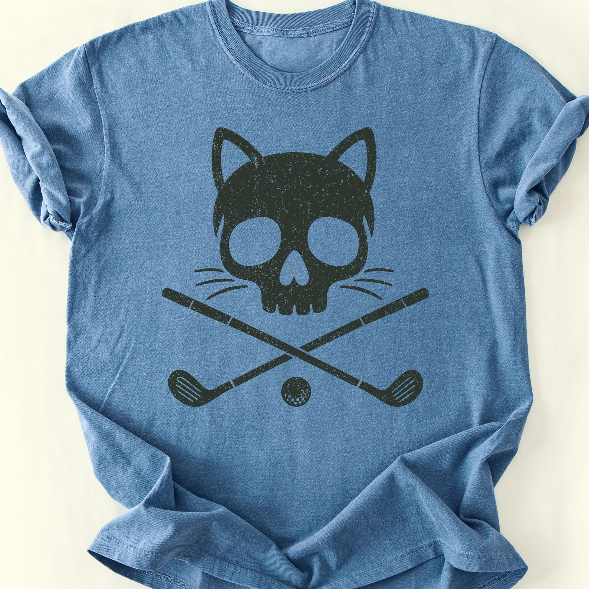 Golf Clubs T-Shirt — Blue Jean