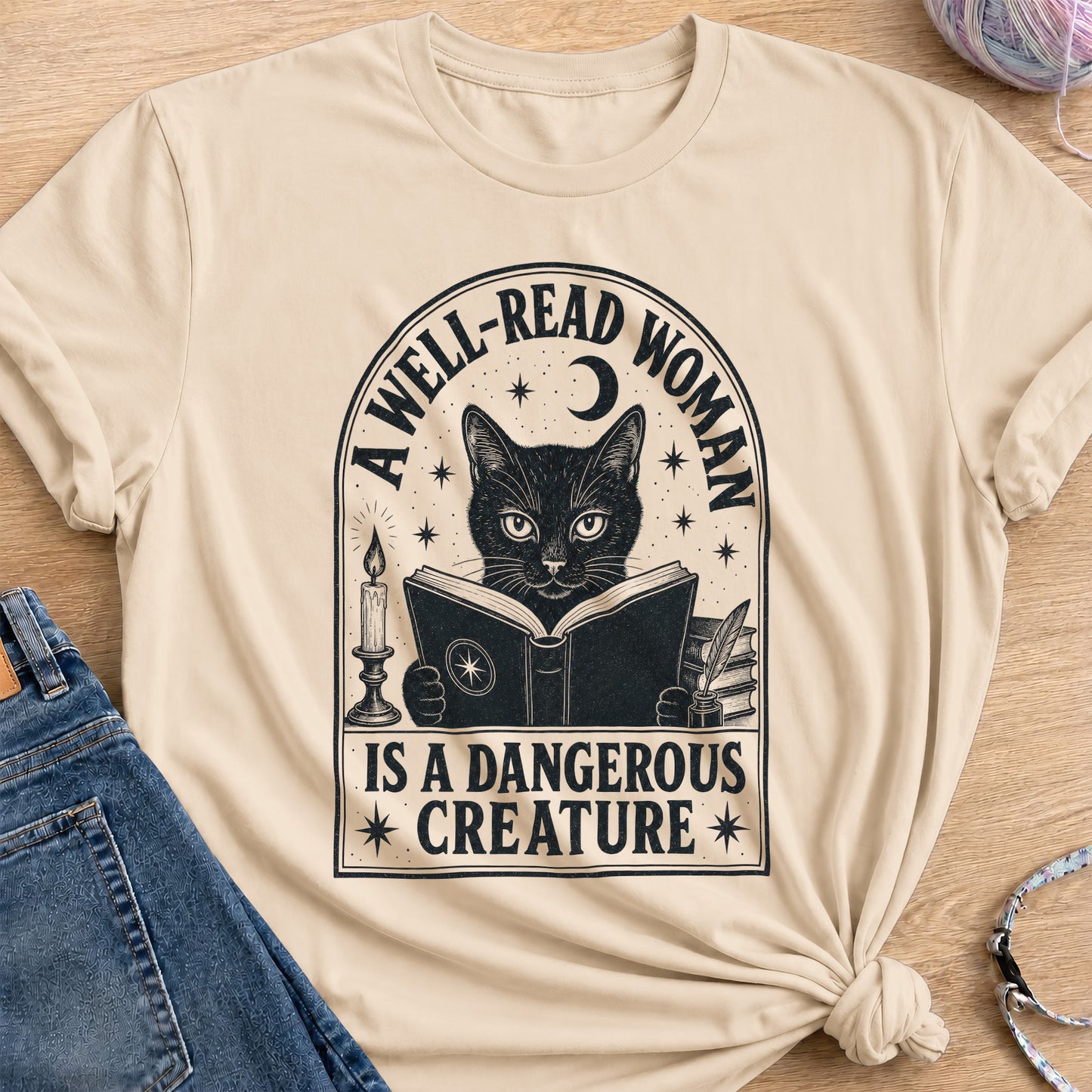 Dangerous Creature T-Shirt — Sand