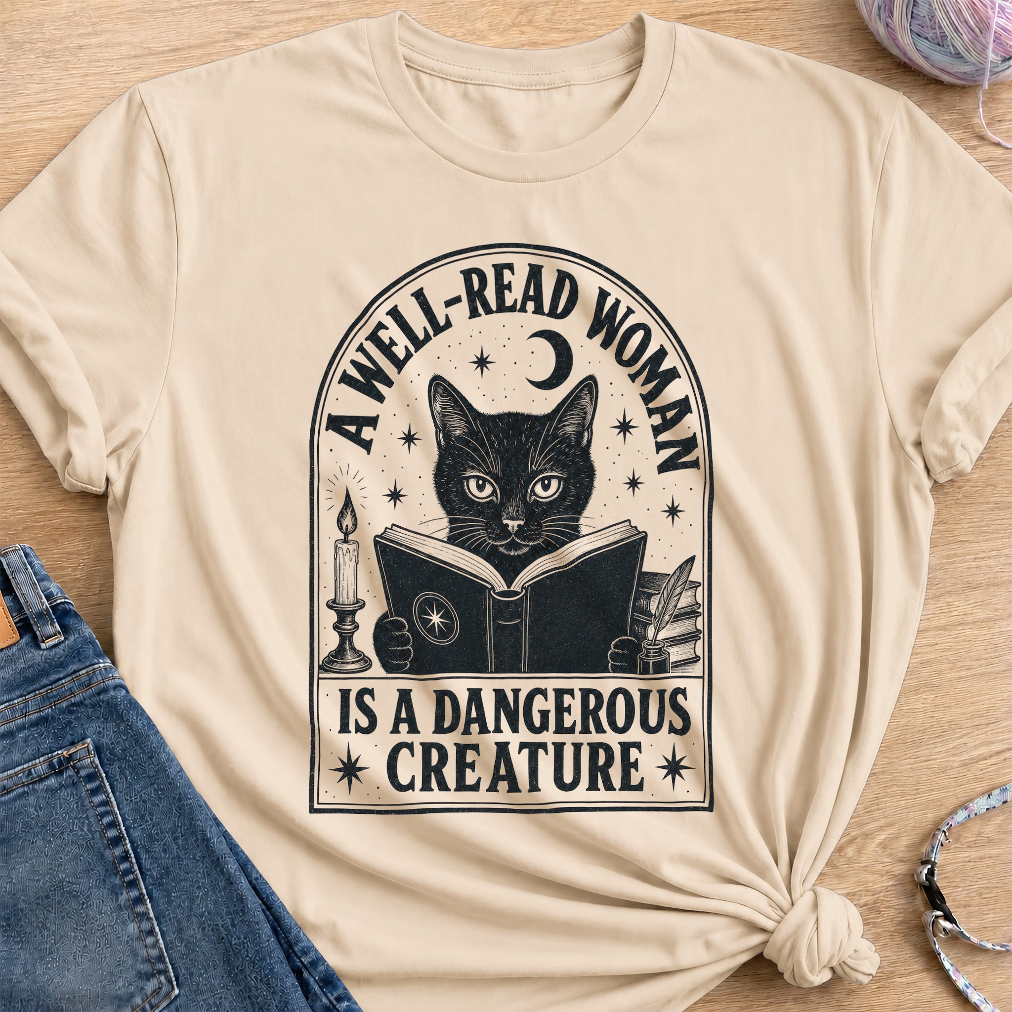 Dangerous Creature T-Shirt — Sand
