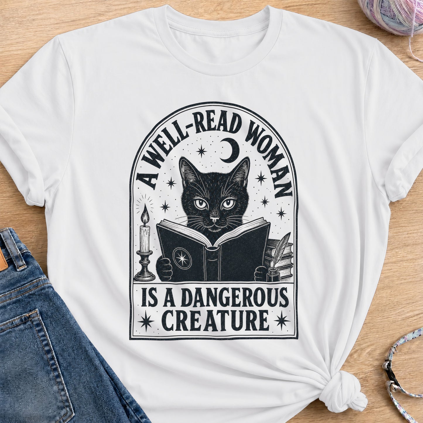 Dangerous Creature T-Shirt — White