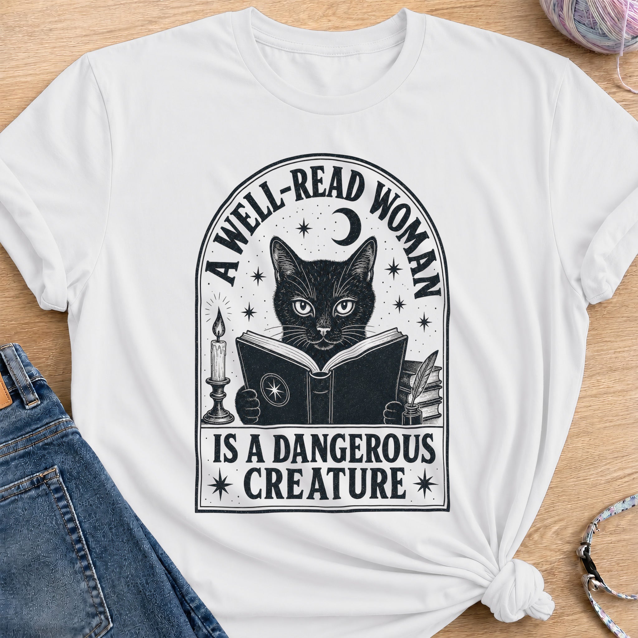 Dangerous Creature T-Shirt — White