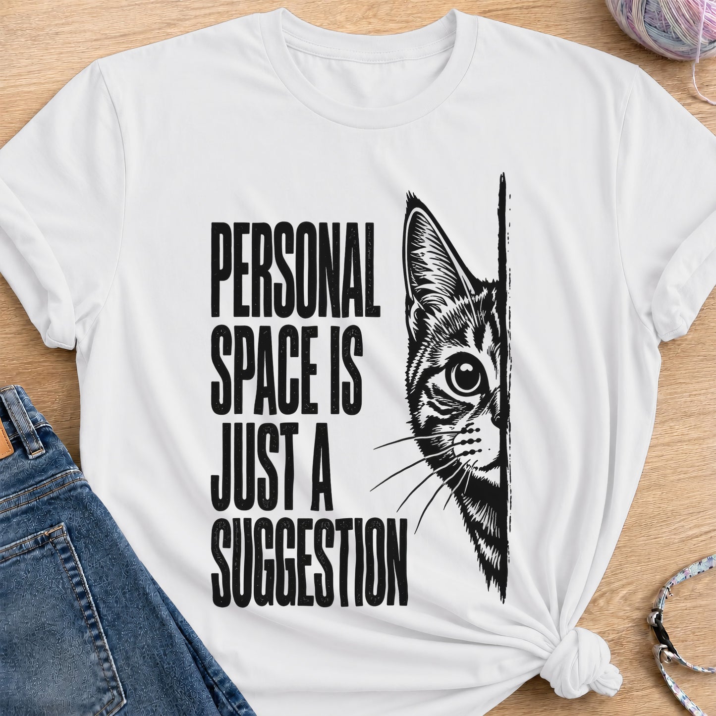 Personal Space T-Shirt — White